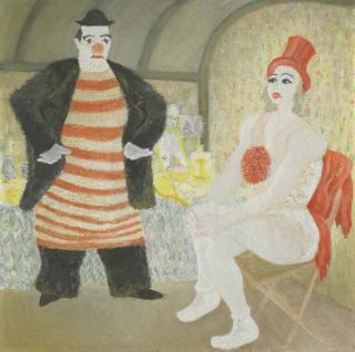 Paul Camenisch - Clown Und Artistin, 1933