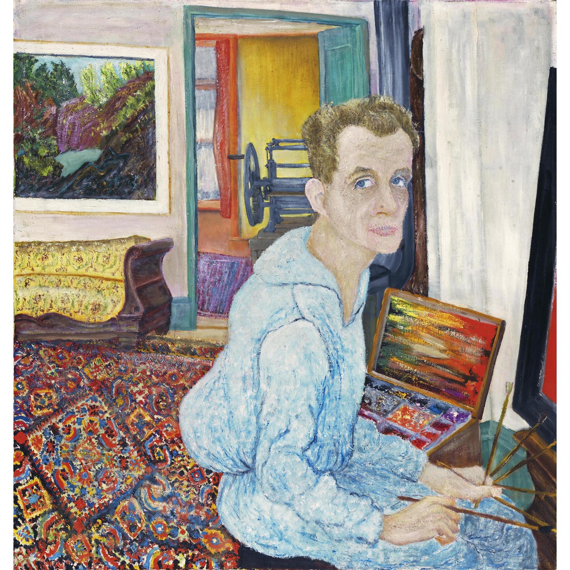Paul Camenisch - Selbstbildnis Selfportrait
