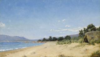 Paul Camille Guigou - Cabane Au Bord De La Mer