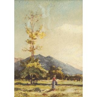 Paul Camille Guigou - Femme Sur Un Chemin