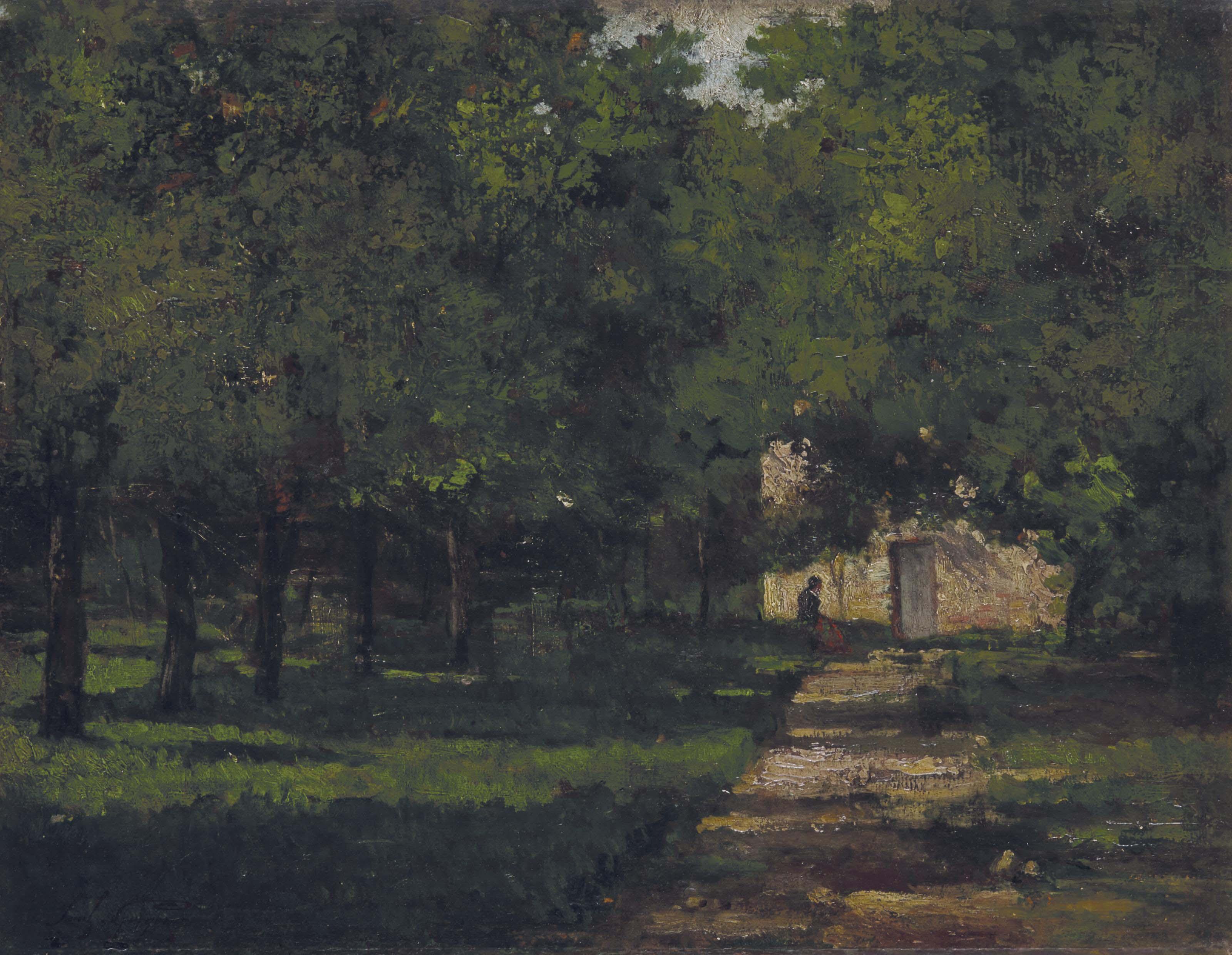 Paul Camille Guigou - Le Mas Des Aums, Sur Le Domaine De L\'Etang Des Aulnes