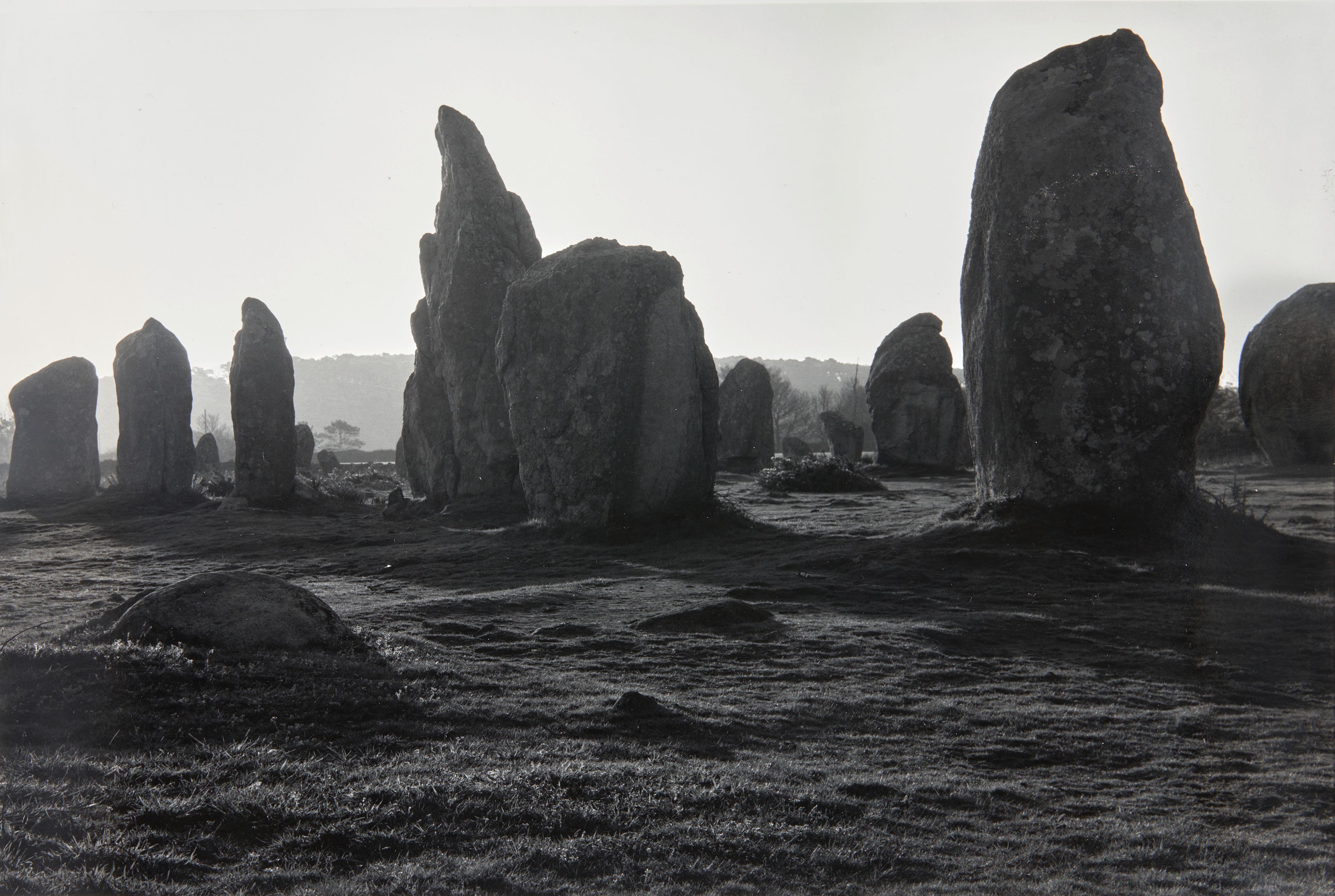 Paul Caponigro - Detail View, Looking Southwest, Kermario Stone Alignment