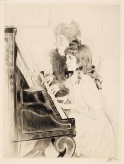 Paul César Helleu - A Quatre Mains