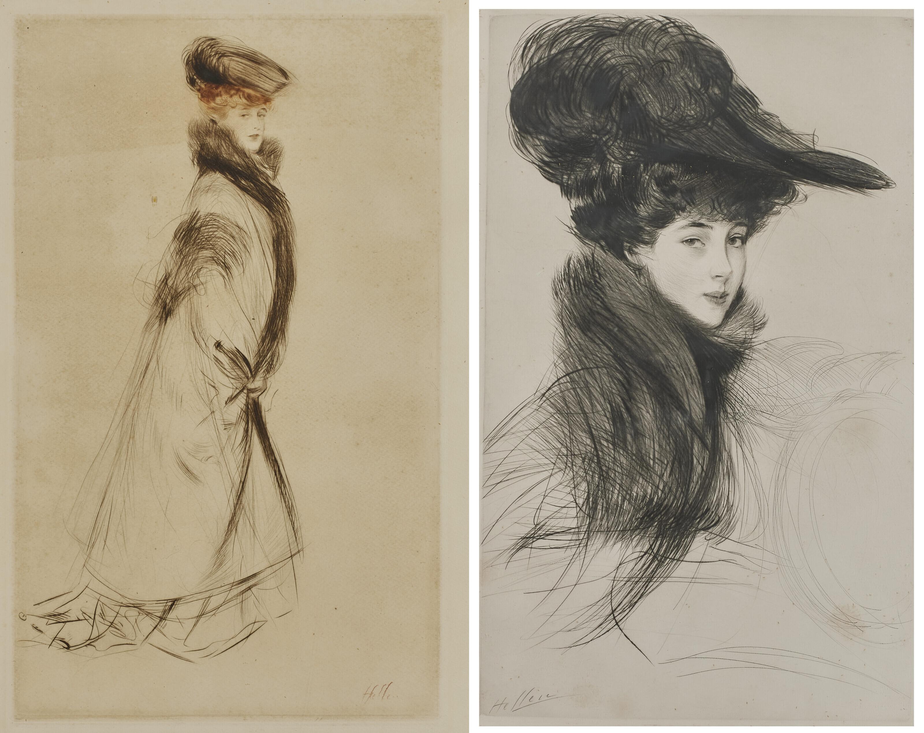 Paul César Helleu - Consuelo Vanderbilt, Duchesse De Marlborough