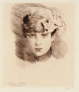 Paul César Helleu - Ellen à treize Ans