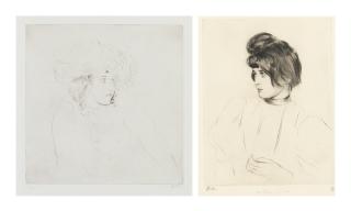 Paul César Helleu - Ellen Helleu; Jeune Fille (Ellen as a young girl)