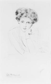 Paul César Helleu - Ethel Barrymore
