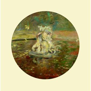 Paul-César Helleu - Fontaine Aux Enfants Tenant Une Corne D\'Abondance, Versailles