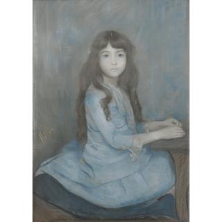 Paul-César Helleu - French mademoiselle Granier