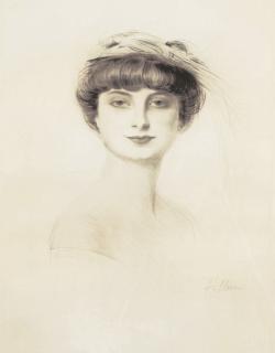 Paul-Cesar Helleu - La Comtesse de Noailles