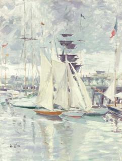 Paul-César Helleu - Le Bassin De Deauville