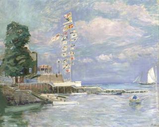 Paul-César Helleu - Le grand pavois (The Royal Yacht Squadron)