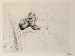 Paul Cesar Helleu - Les Chevevux difaits