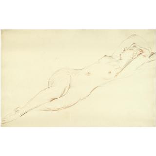 Paul-César Helleu - Nu Endormi