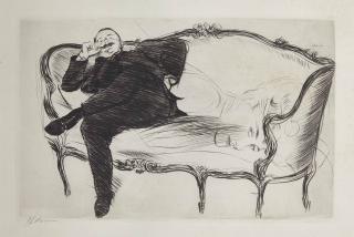 Paul-Cesar Helleu - Octave Mirbeau