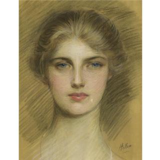 Paul-César Helleu - Portrait De Femme