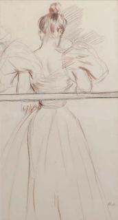 Paul César Helleu - Portrait de Femme