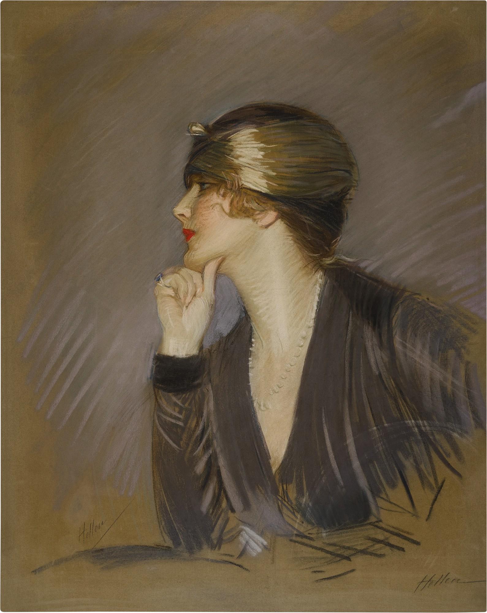 Paul César Helleu - Portrait de Lucette