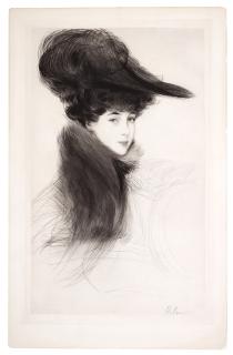 Paul César Helleu - Portrait Of Consuelo Vanderbilt, The Duchess Of Marlborough