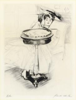 Paul Cesar Helleu - Sommeil (Montesquiou LV)