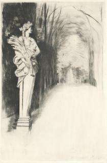 Paul César Helleu - Statue of Ceres