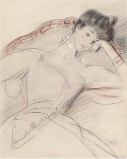 Paul César Helleu - The Duchess of Marlborough