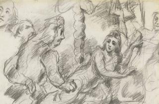 Paul Cézanne - A Woman Caught Unawares