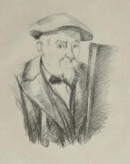 Paul Cézanne - Autoportrait (Venturi 1158)