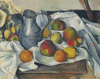 Paul Cézanne - Bouilloire Et Fruits