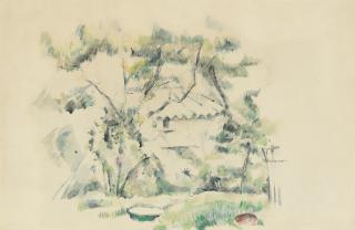 Paul Cézanne - Cabane Provençale