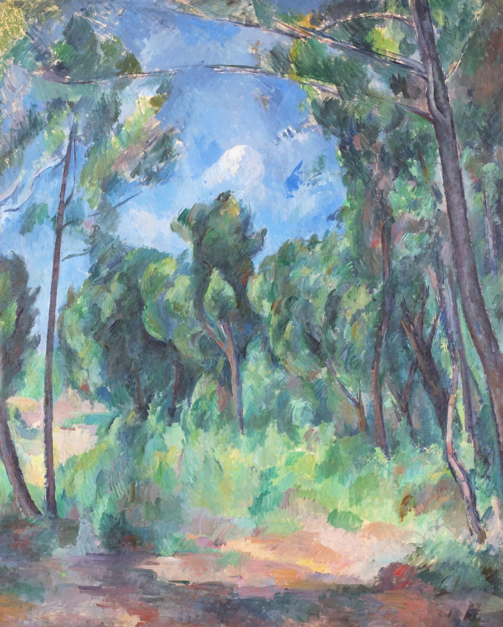Paul Cézanne - Clairière (The Glade)