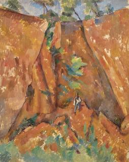 Paul Cezanne - Dans la carrière de Bibémus