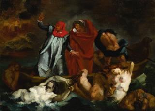 Paul Cézanne - D\'Après Delacroix: La Barque De Dante