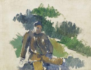 Paul Cézanne - Garçon assis