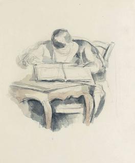 Paul Cézanne - Garçon Lisant