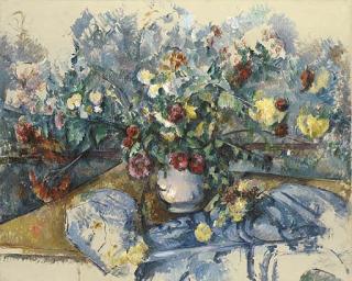 Paul Cézanne - Grand bouquet de fleurs