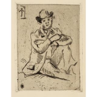 Paul Cézanne - Guillaumin au pendu (Guillaumin with Hanged Man)