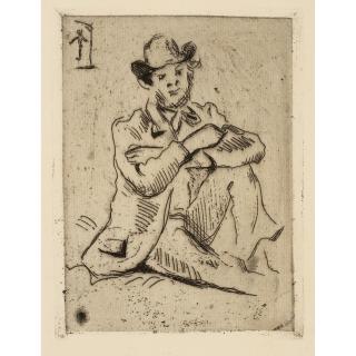 Paul Cézanne - Guillaumin au pendu (Guillaumin with Hanged Man)