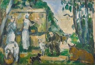 Paul Cézanne - La Fontaine
