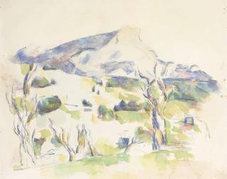 Paul Cézanne - La Montagne Sainte-Victoire vue des Lauves