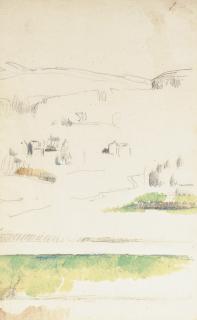 Paul Cézanne - La Vallée de l\'Arc