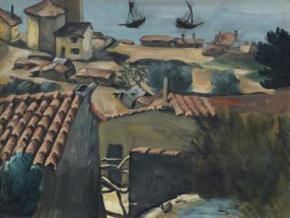 Paul Cézanne - Le village des pêcheurs à l\'Estaque