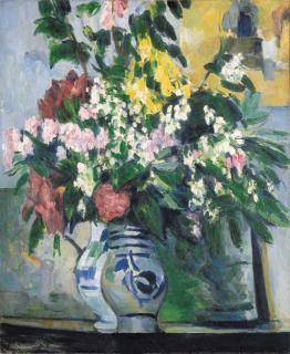 Paul Cézanne - Les deux vases de fleurs