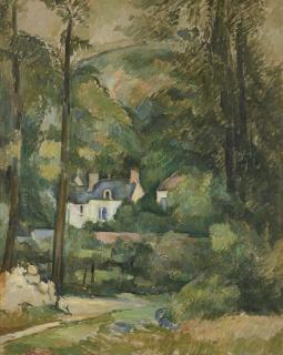 Paul Cezanne - Maisons au Chou, à Pontoise