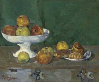 Paul Cézanne - Pommes Et Gâteaux