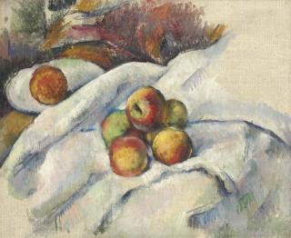 Paul Cézanne - Pommes Sur Un Linge