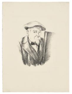 Paul Cezanne - Portrait de Cézanne par lui-même