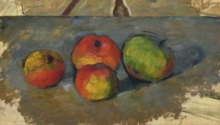 Paul Cézanne - Quatre pommes