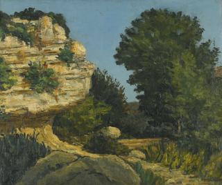 Paul Cézanne - Rochers