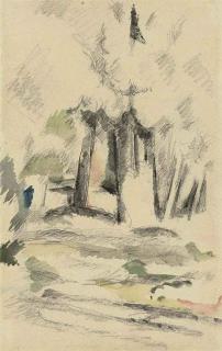 Paul Cézanne - Sous-bois
